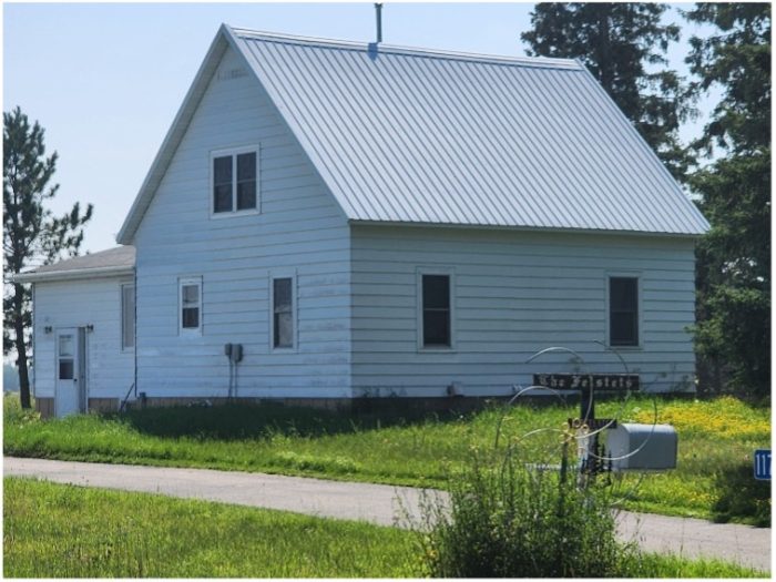 Cape house metal roof